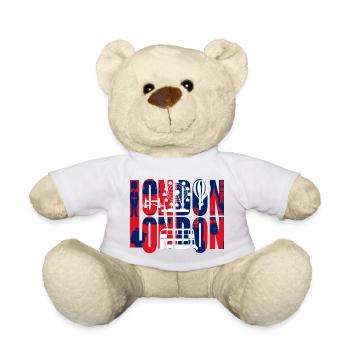 LONDON - Nounours - blanc - Devant