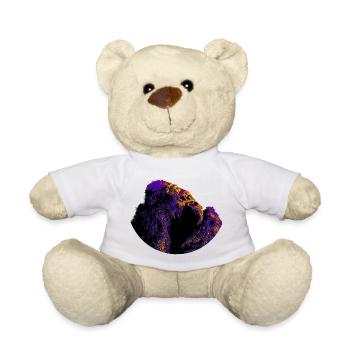Gorilla - Teddy Bear - white - Front