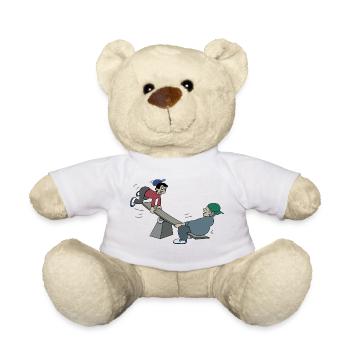 Spielplatz - Teddy - Weiß - Vorne