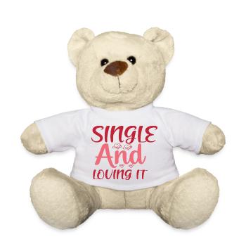 Single And Loving It - Teddy - Weiß - Vorne