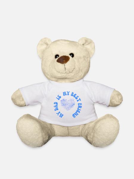 Mein Vater ist mein bester Freund - Teddy - Weiß