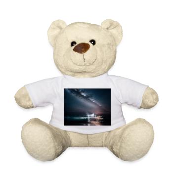 Shiff bei Nacht - Teddy - Weiß - Vorne