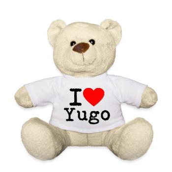 i love yugo - Teddy - Weiß - Vorne