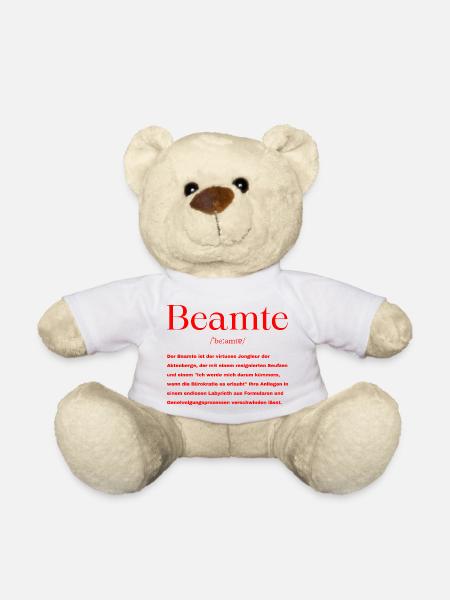Beamte Definition - Teddy - Weiß