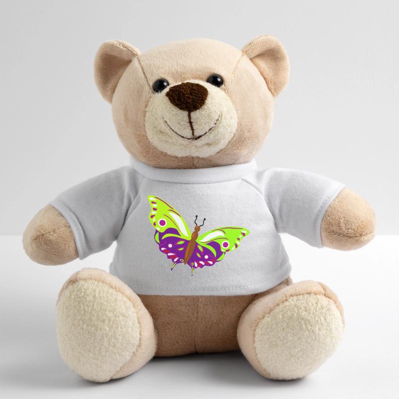 Illustration de papillon multicolore Nounours