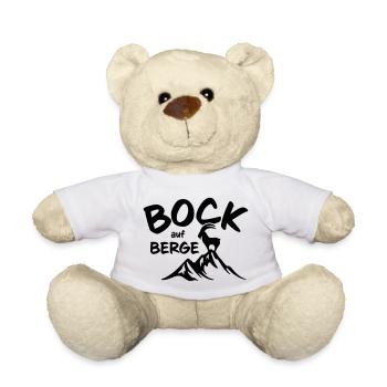 Bock auf Berge - Teddy - Weiß - Vorne
