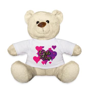 Girls Day Goldverlauf - Teddy - Weiß - Vorne