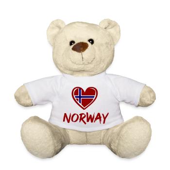 Norvège - Nounours - blanc - Devant