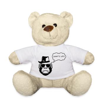 gorilla whats up - Teddy - Weiß - Vorne