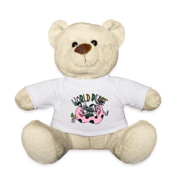 420 World Peace Grinding Dog Twins - Teddy - Weiß - Vorne