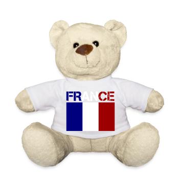 France - Nounours - blanc - Devant