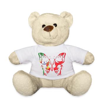 Portugal country flag official states continent - Teddy Bear - white - Front
