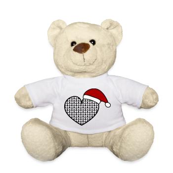 CHRISTMAS. YEAR. ANNIVERSARY. RETIREMENT. DAD. MAMAM. - Teddy Bear - white - Front