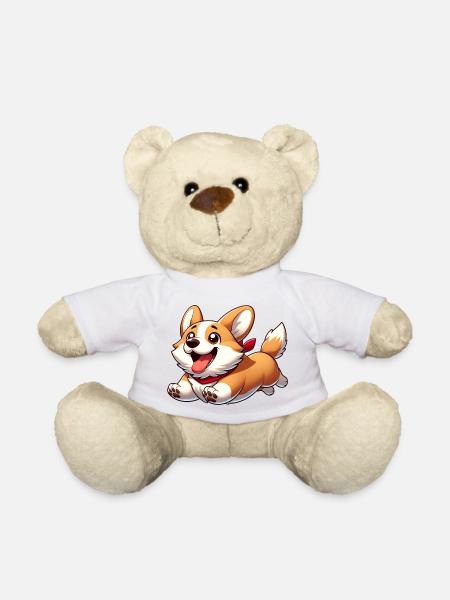 Corgi - Teddy Bear - white