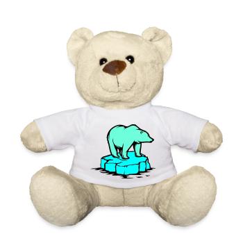 ours blanc - Nounours - blanc - Devant