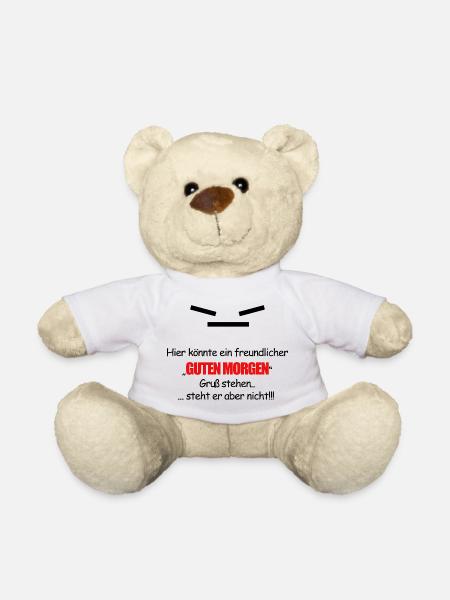 Freundlicher Guten Morgen 02 - Teddy - Weiß