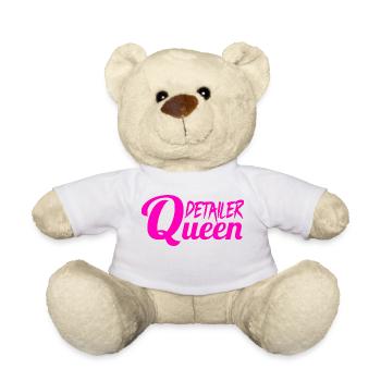 Detailer Queen Car Detailing Car Care Femme - Nounours - blanc - Devant