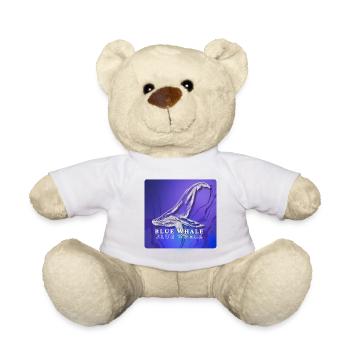 BLUE WHALE - Teddy Bear - white - Front