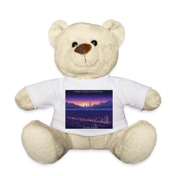Artiste rétro - Nounours - blanc - Devant