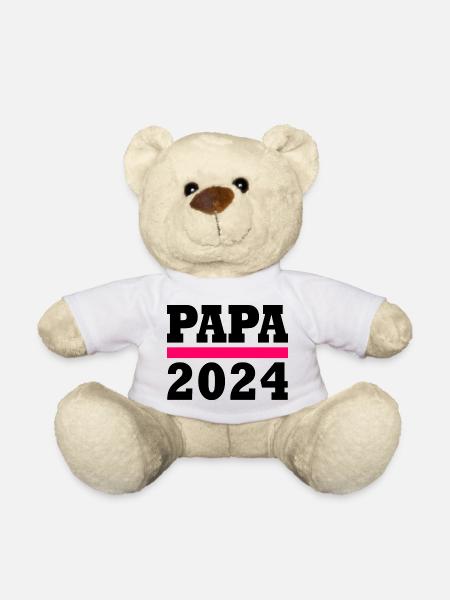 Papa 2024 - Teddy - Weiß