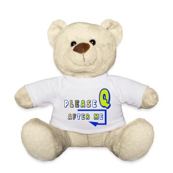 S’il vous plaît file d - Nounours - blanc - Devant