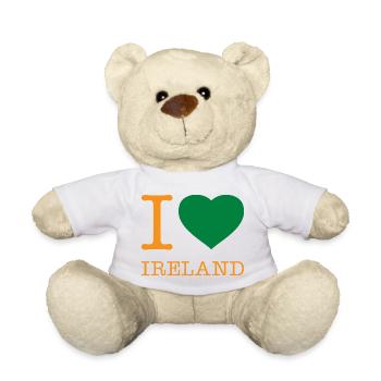I LOVE IRELAND - Teddy - Weiß - Vorne