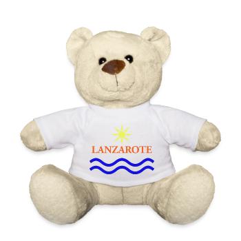 LANZAROTE-Iles Canaries-Espagne - Nounours - blanc - Devant