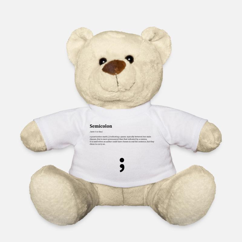 semicolon - Teddy - Weiß
