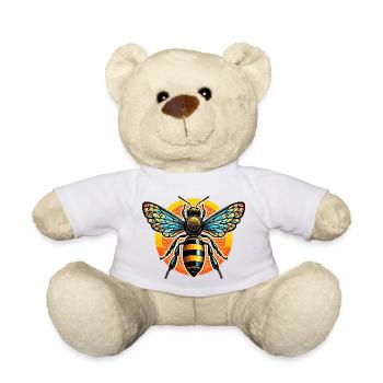 Abeille - Nounours - blanc - Devant