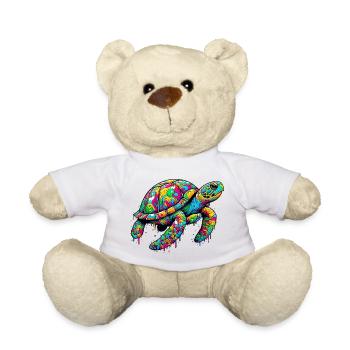 Tortue - Nounours - blanc - Devant