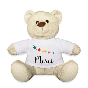 THANK YOU. MISTRESS. MASTER. THANK YOU MISTRESS - Teddy Bear - white - Front