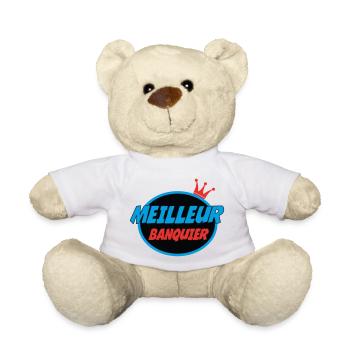 MEILLEUR BANQUIER - Nounours - blanc - Devant