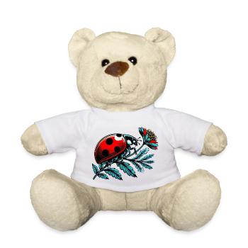 Ladybird - Teddy Bear - white - Front