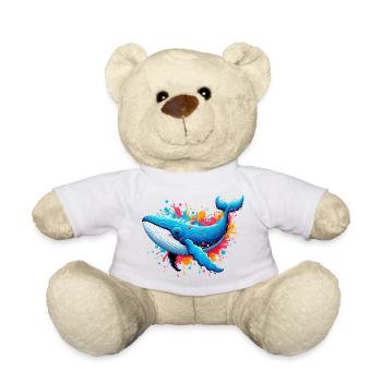 Wal - Teddy - Weiß - Vorne
