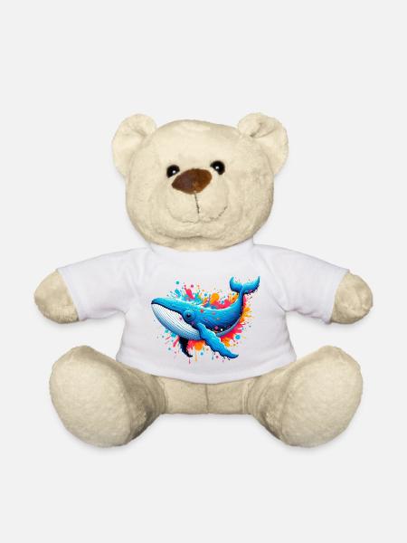 Baleine - Nounours - blanc