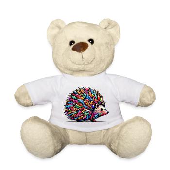 Hérisson - Nounours - blanc - Devant