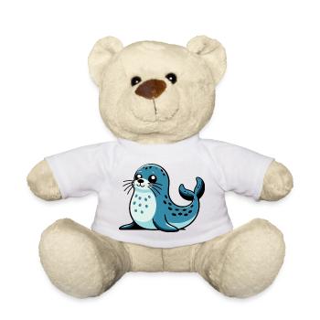 Phoque - Nounours - blanc - Devant