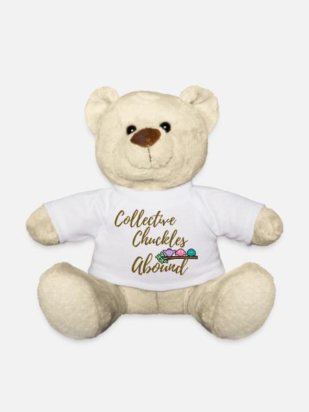 Collective chuckles abound communism - Teddy Bear - white