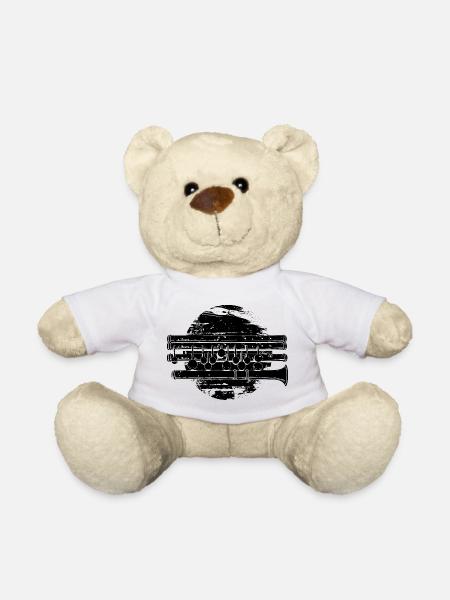 Flöte - Teddy - Weiß