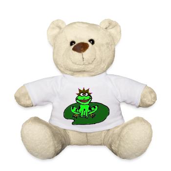 Froschkönig - Teddy - Weiß - Vorne