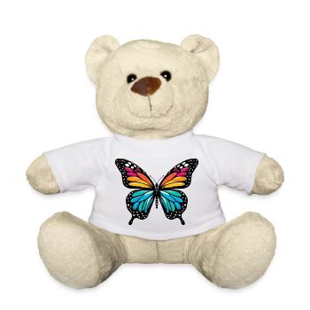 Papillon - Nounours - blanc - Devant