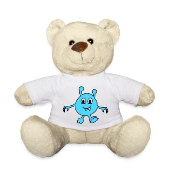 monster alien - Teddy - Weiß - Vorne