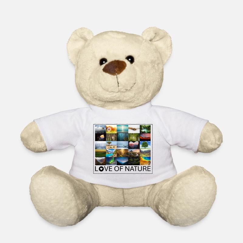 L’amour de la nature - Nounours - blanc