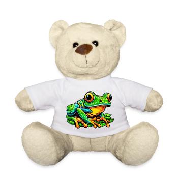 Grenouille - Nounours - blanc - Devant