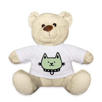 Bande dessinée Chat - Nounours - blanc - Devant