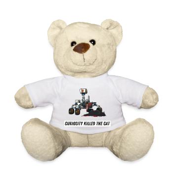 Lauschen an der Wand bringt eigene Schand - Teddy - Weiß - Vorne