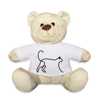 Cat 03 - Nounours - blanc - Devant
