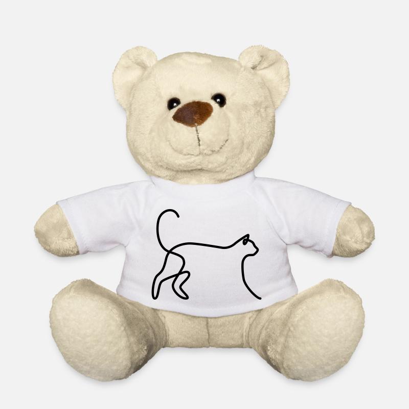 Cat 03 - Nounours - blanc