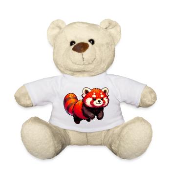 Kleiner Panda - Teddy - Weiß - Vorne