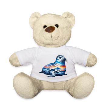 Seal - Teddy Bear - white - Front